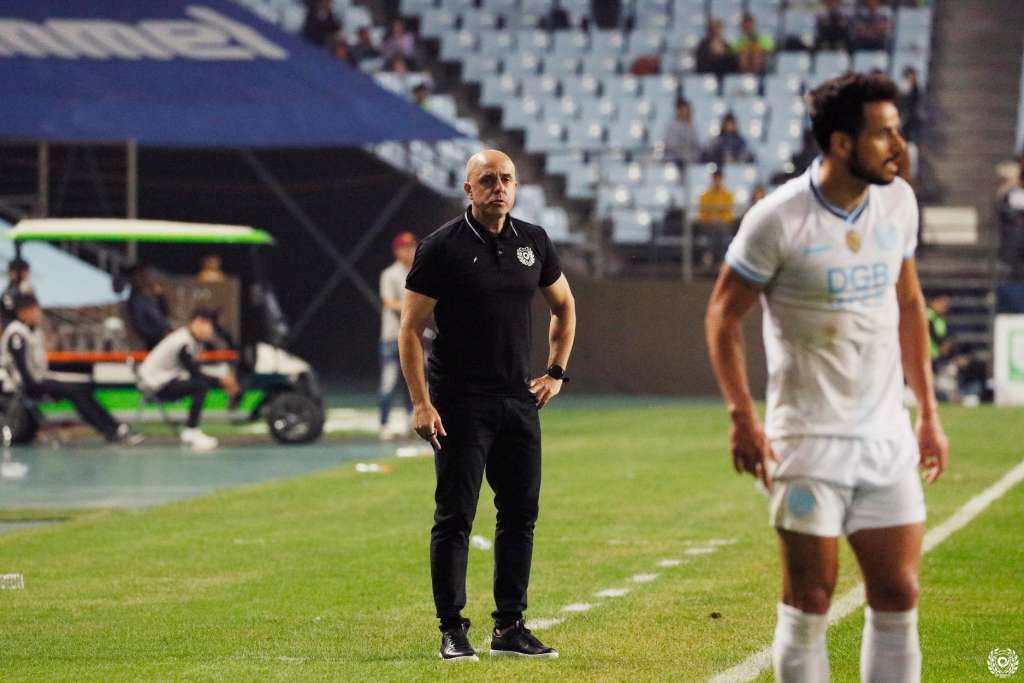 André Gaspar alcança sete jogos de invencibilidade pelo Daegu