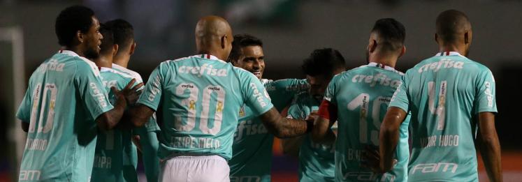 Palmeiras está três pontos atrás do Flamengo