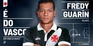 Novo reforço do Vasco, colombiano Guarín é regularizado e inscrito no Brasileirão