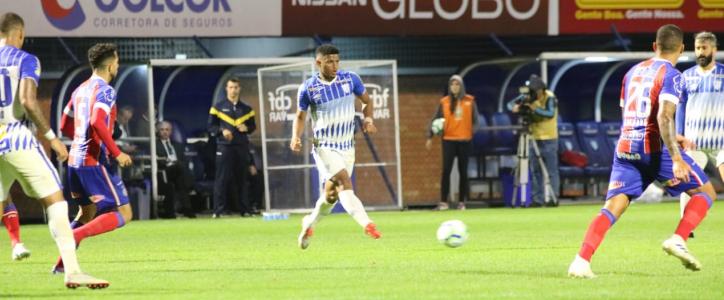 Avaí levou dois gols e não reagiu. Foto: Frederico Tadeu - Avaí