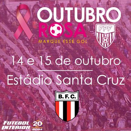 Botafogo-SP realizará exame gratuito de mamografia em parceria com a FPF