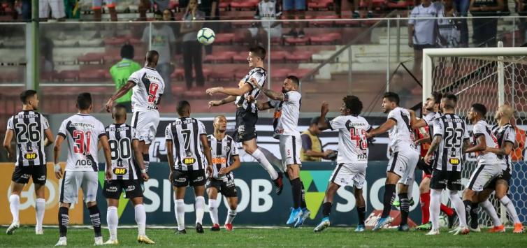 Galo e Vasco empataram em BH. Foto: Bruno Cantini