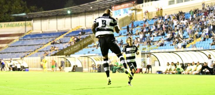 XV comemora gol em cima do Linense. Foto: Michel Lambstein
