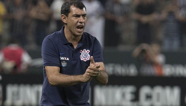 Fábio Carille deverá manter o mesmo time da rodada passada. (Foto: Daniel Augusto Jr. / Corinthians)