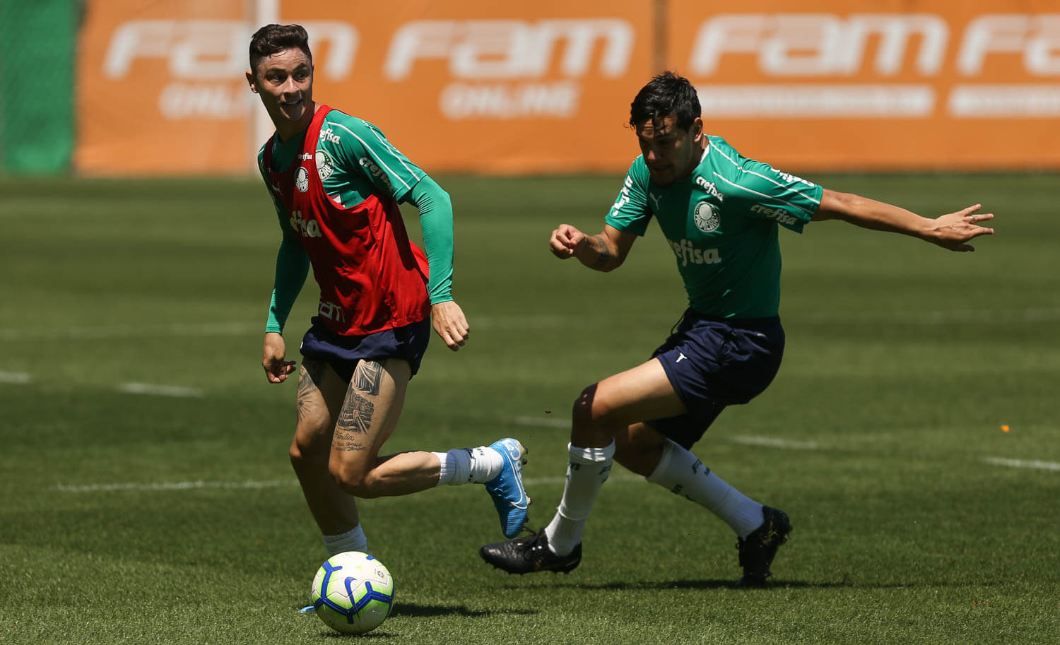 Com presença de lateral, Palmeiras fecha preparação para enfrentar o Atlético-MG