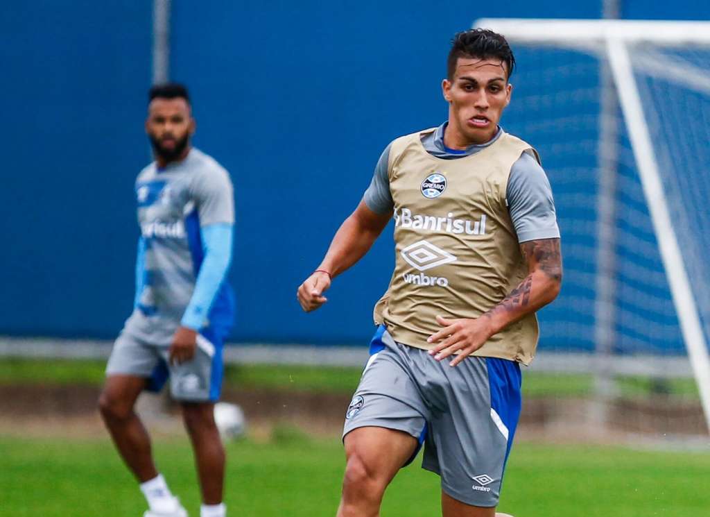 Ezequiel Esperón morreu após cair do sexto andar de um prédio em Buenos Aires (Foto: Lucas Uebel/Grêmio)