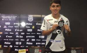 Com expectativa de ser o novo Gigena, chileno do Corinthians é apresentado na Ponte