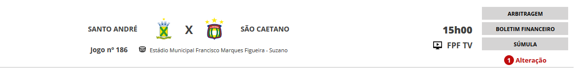 Copa Paulista: ‘Sem estádio’, Santo André agenda jogos para cidades vizinhas