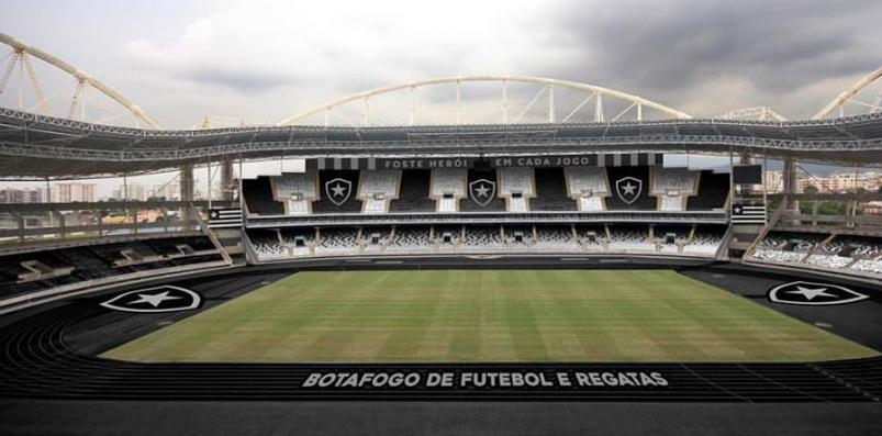 PM impede uma nova invasão de torcedores em treinamento do Botafogo no Engenhão