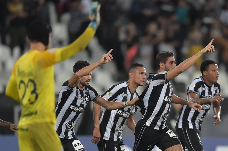 Botafogo voltou a vencer após cinco jogos. (Foto: Vitor Silva / BFR)
