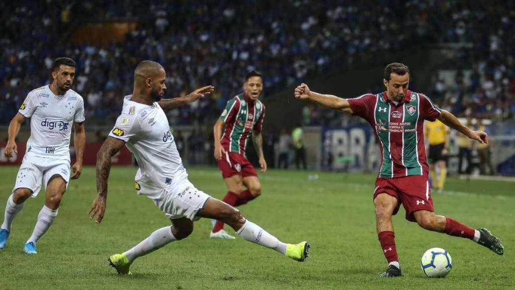 O meia Nenê valorizou o empate conquistado pelo Fluminense diante do Cruzeiro