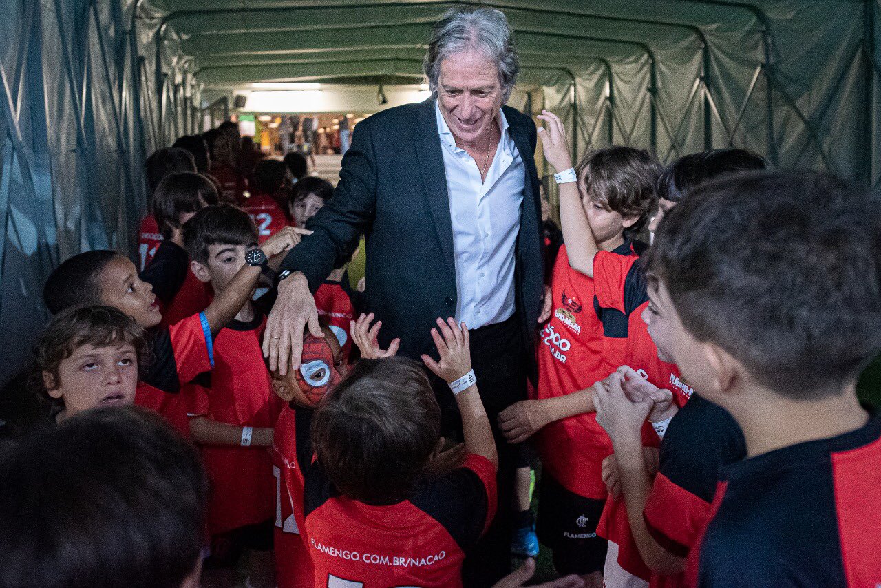 Líder no Flamengo, Jorge Jesus acredita deixar legado ao futebol nacional