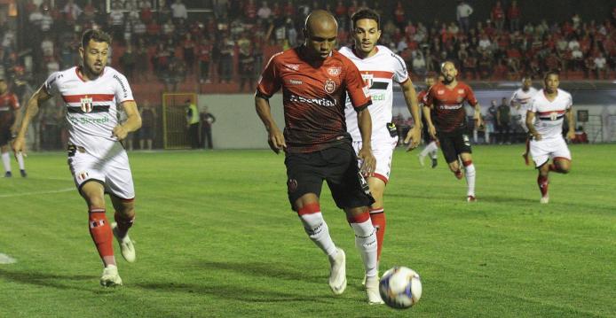 Botafogo não conseguiu buscar o empate no Sul