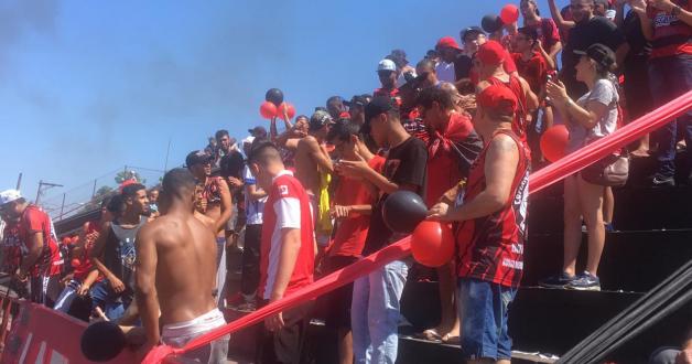 Torcida do Flamengo bateu recorde em Guarulhos