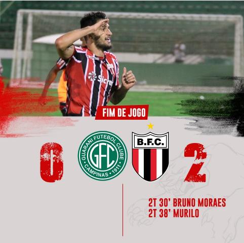 Deu Botafogo no duelo paulista. (Foto: Botafogo / Divulgação)