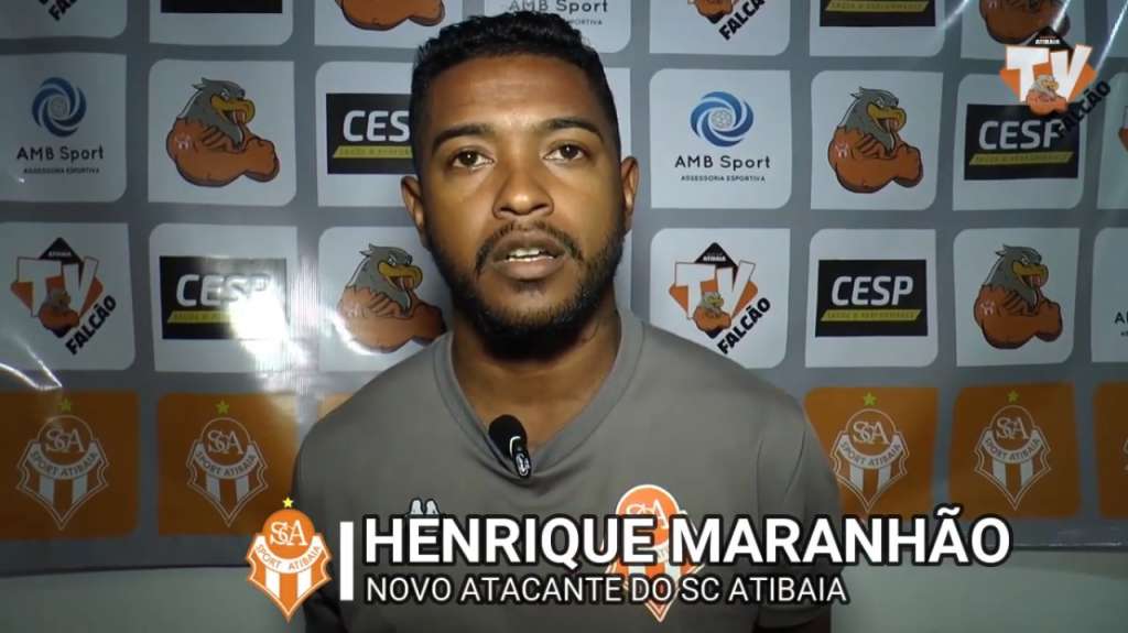Henrique Maranhão é oficializado como reforço do Atibaia