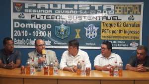 Fernandópolis conta novamente com o Futebol Sustentável para reverter vantagem