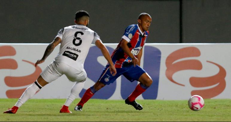 Bahia levou a virada do Ceará. (Foto: Felipe Oliveira / Bahia)