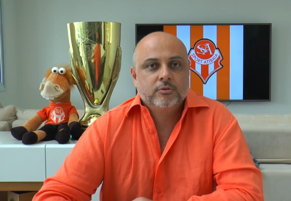 Presidente agenda live no Facebook para analisar 2019 e planejar 2020 do Atibaia