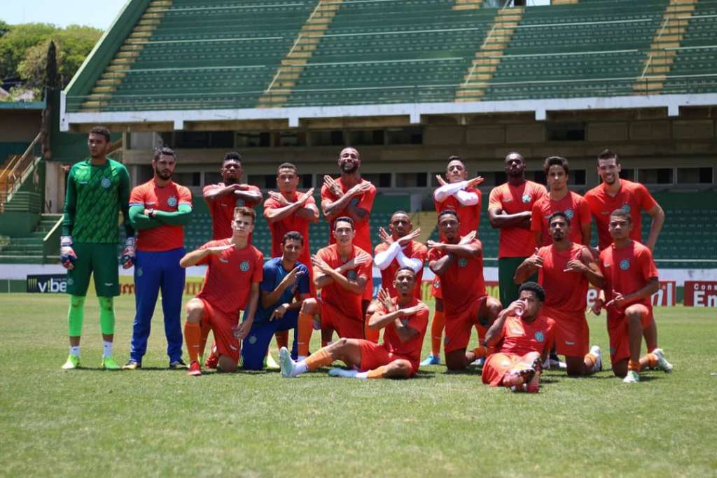 Guarani encerra preparação com rachão antes de viagem a Sorocaba - David Oliveira / Guarani FC