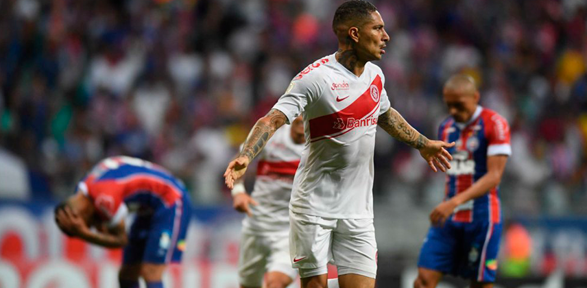 BRASILEIRÃO: Em dia de empates, Internacional, de Guerrero, rouba a cena