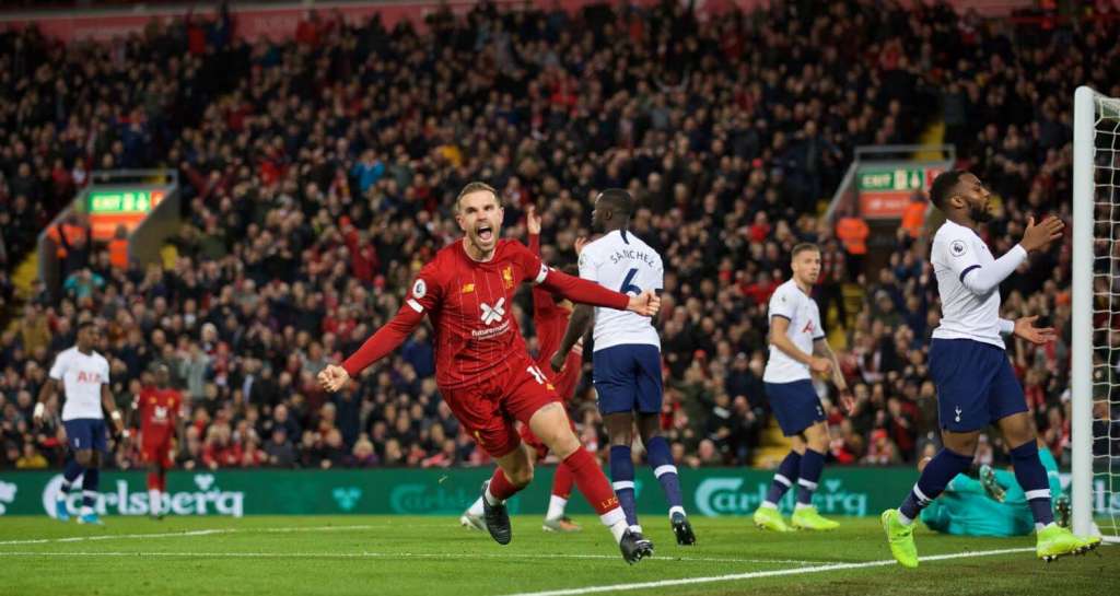 Liverpool virou sobre o Tottenham no Inglês