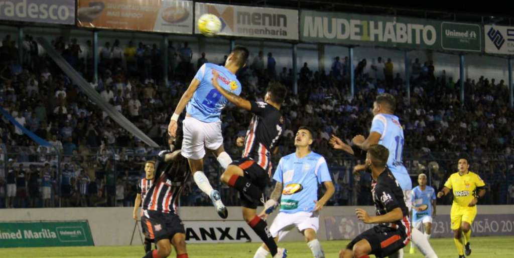 Marília e Paulista ficaram no empate sem gols no jogo de ida da final da Segundona (Foto: Christian Cabrini/FPF)