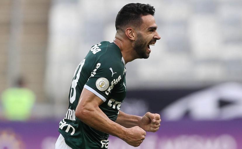 Bruno Henrique deixou o seu. (Foto: Cesar Greco / Palmeiras)
