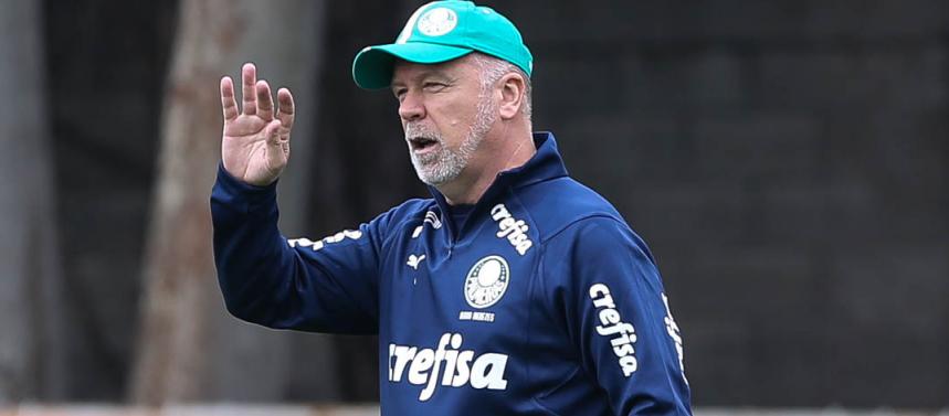 Mano Menezes valoriza atuação do Palmeiras e brinca com tabu do São Paulo