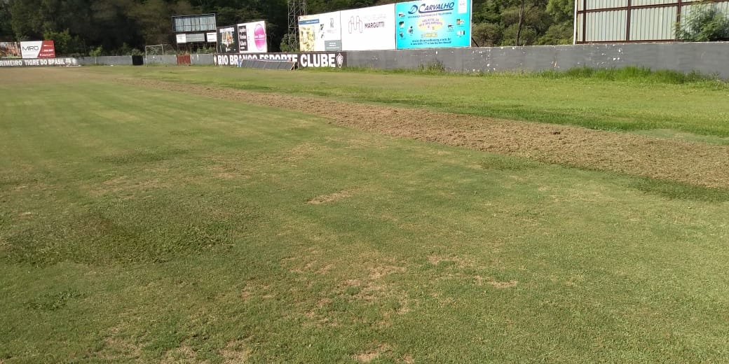 Paulista A2: Após manter parceria, Atibaia inicia reforma do gramado do Rio Branco