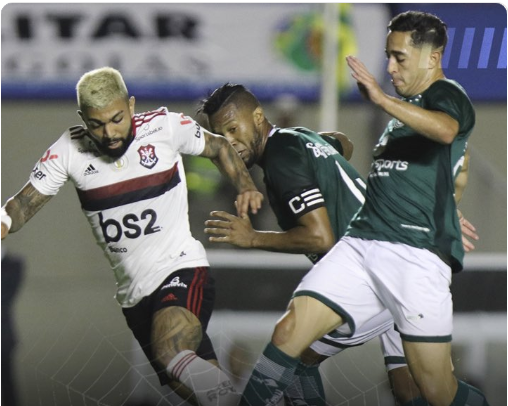Flamengo e Goiás empatam na 29ª rodada do Brasileirão