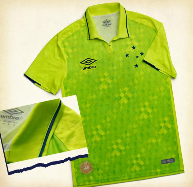 Cruzeiro lança nova camisa 3 na cor amarela com inspiração nos anos 90
