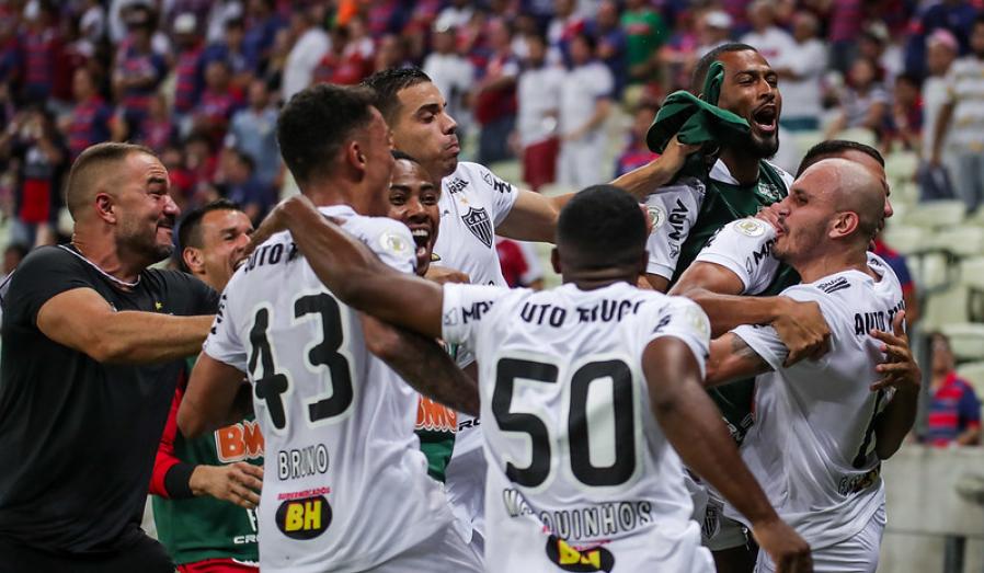 Atlético-MG arranca empate do Fortaleza - Bruno Cantini