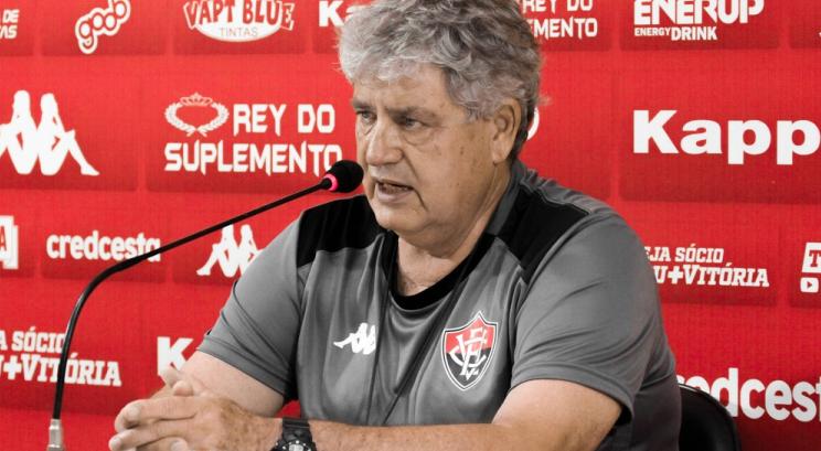 Geninho espera DM e vai segurar a escalação do Vitória até o dia do jogo