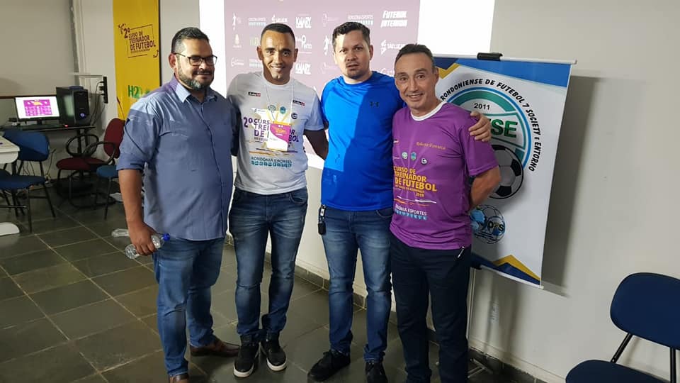 2º Curso de Treinador de Futebol ocorreu no final de semana em Ji-Paraná