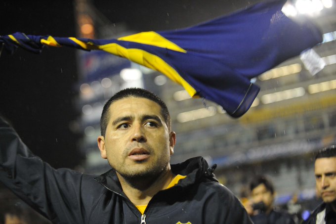 Riquelme fala sobre concorrer à presidência do Boca Riquelme fala sobre concorrer à presidência do Boca