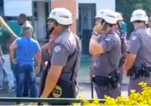 Torcedores do Guarani e PM protagonizam confusão antes do Dérbi 195