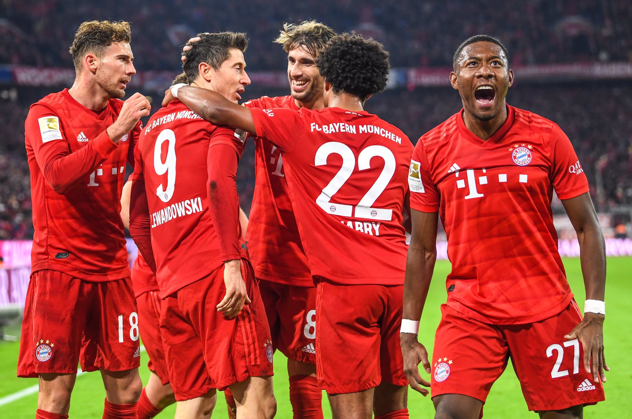 ALEMÃO: Bayern se reabilita com uma goleada sobre o Borussia Dortmund