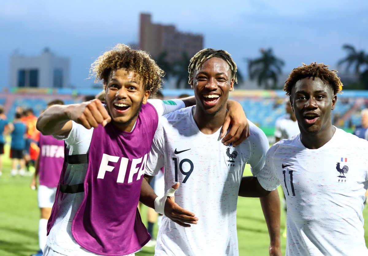 MUNDIAL SUB 17: França arrasa, faz 6 a 1 na Espanha e avança às semifinais