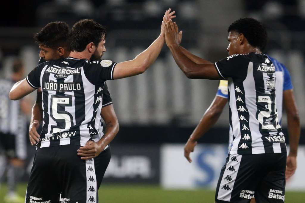 Botafogo vence Avaí, acaba com série de quatro derrotas e sai do Z4