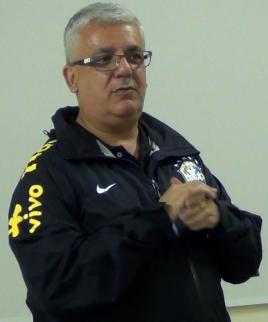 Romeu de Castro é Supervisor de Futebol Feminino da CBF e Delegado da CONMEBOL - Israel de Oliveira/Divulgação Liga 2019