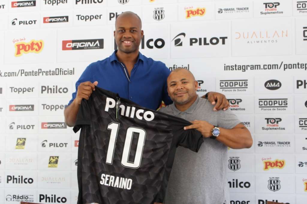 Ex-diretor, Barrozo recebeu Seraino Dalgliesh na Ponte Preta - Pedro Orioli / AA Ponte Preta