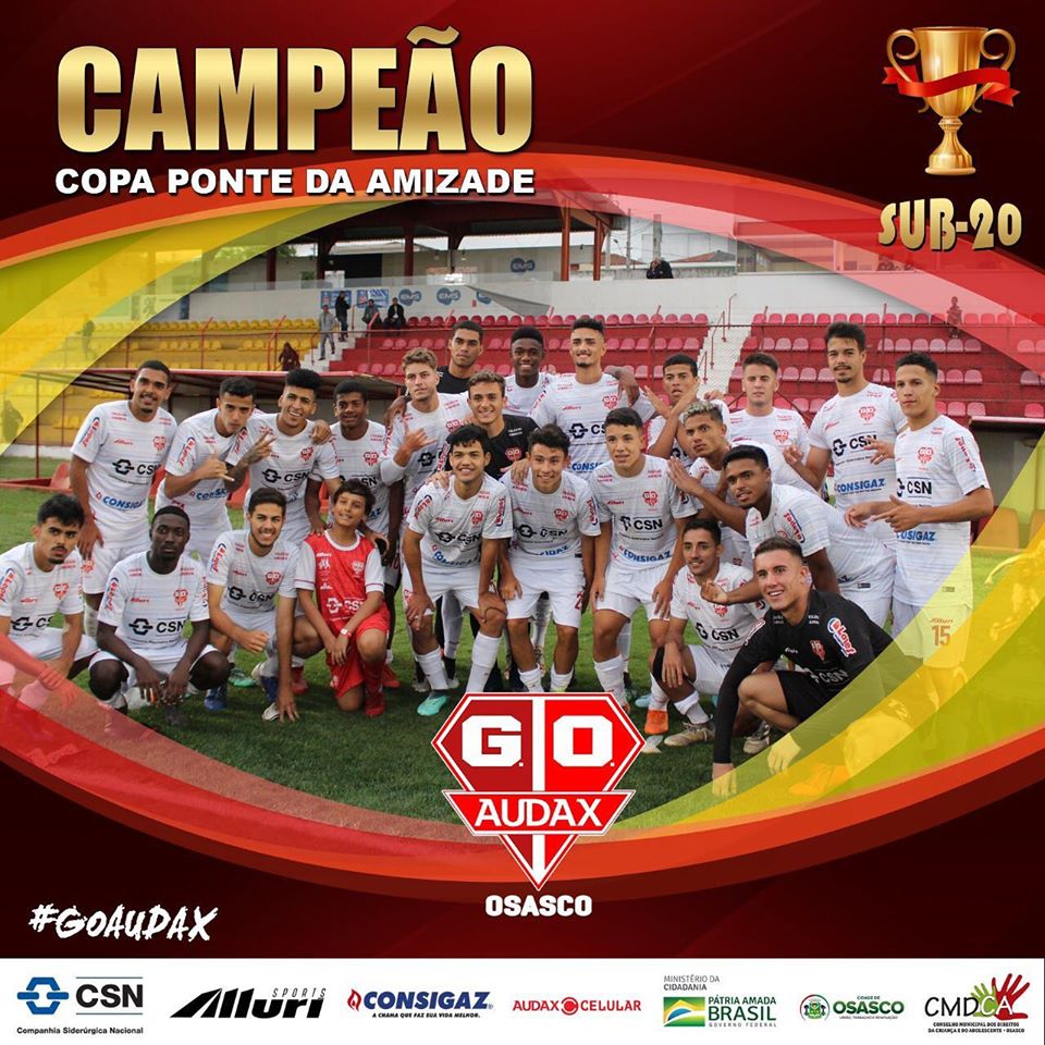 Garotos do Audax Osasco conquistam Copa da Amizade em cima de clube chinês