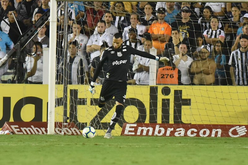 Everson não foi vazado em clássicos na Vila - Ivan Storti / Santos FC