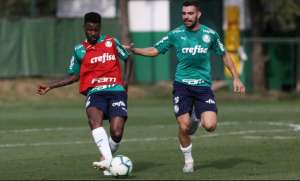 Mano esboça time do Palmeiras e testa jogador na vaga de Felipe Melo