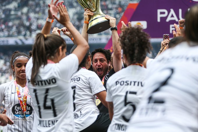 Paulista Feminino: Técnico do Corinthians se diz ‘realizado’ após título inédito