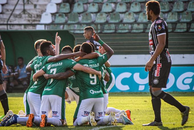 Guarani venceu com gol de pênalti. Foto: Raphael Silvestre