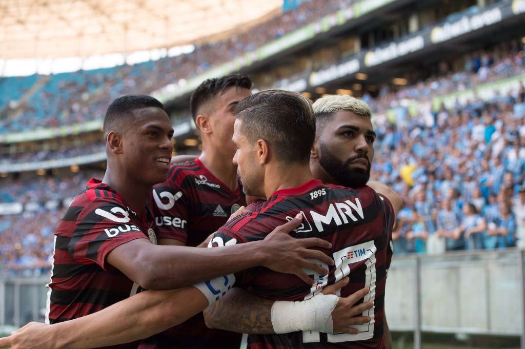 Flamengo tem 13 de vantagem em relação ao Palmeiras - Alexandre Vidal / Flamengo