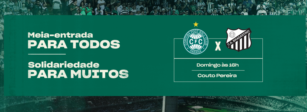 Coritiba faz promoção de ingresso para jogo do acesso na Série B