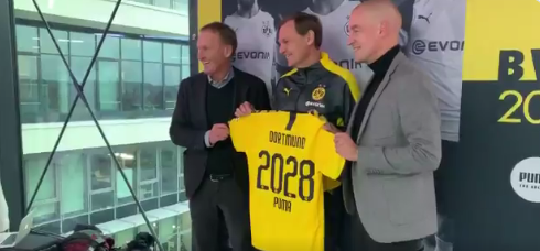 Borussia Dortmund renova com patrocinador e acordo pode render R$ 1,1 bi até 2028